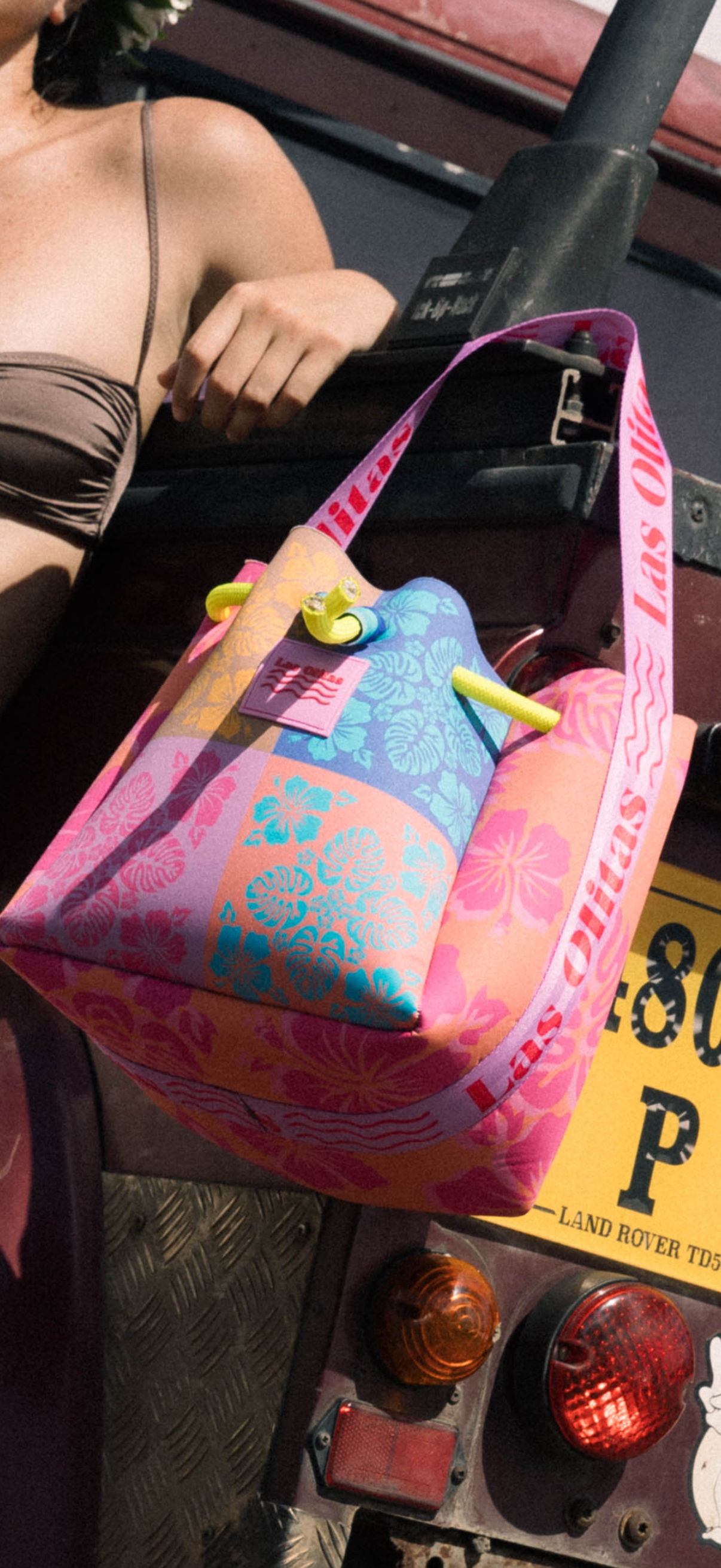 The Large Bucket Bag in Confetti Quilt