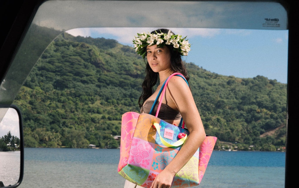 The Everything Bag in Confetti Quilt