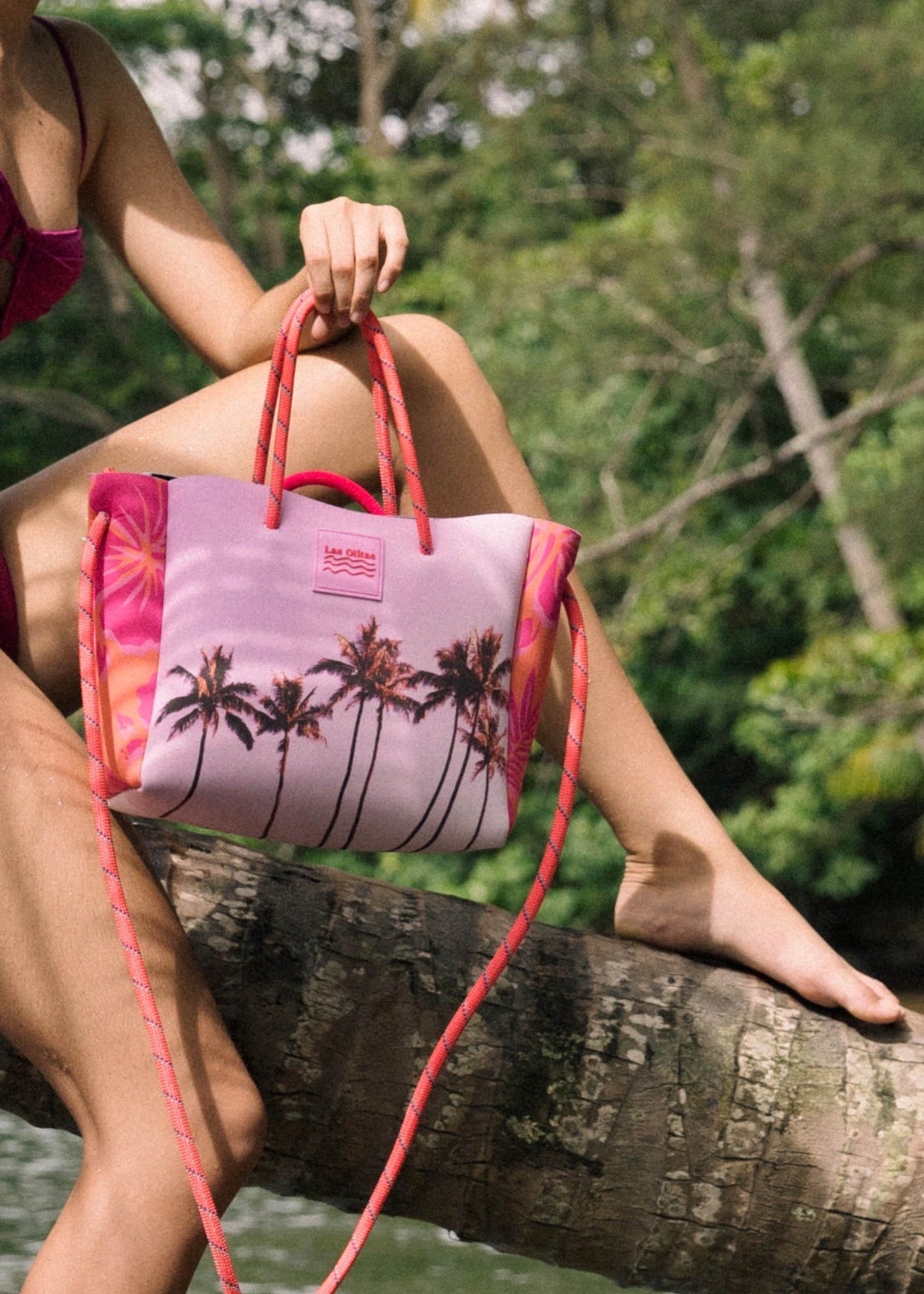 The Perfect Medium Bag in Sunset Palms