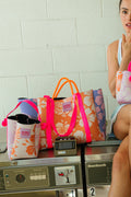 The Everything Bag in Orange Blue